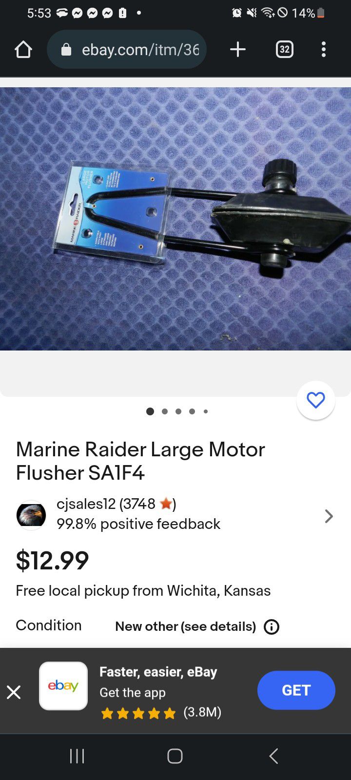 Marine Motor Flusher