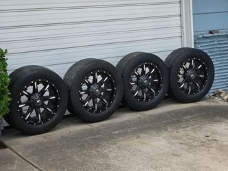 🔥 Fuel Krank Rims – 20” | Set of 4 🔥