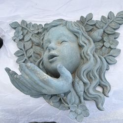 Wall Hanging Angel- Resin