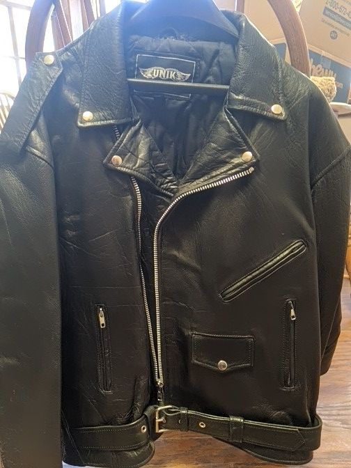 UNIK Biker jacket sz 54