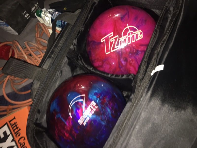 Bowling Balls! ( never drilled)