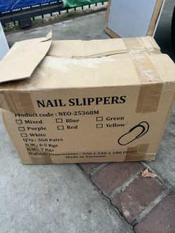 Pedicure Sandals Box (300 Pairs )