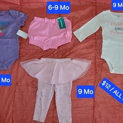 ** NEW ** 6-9 Month Clothing