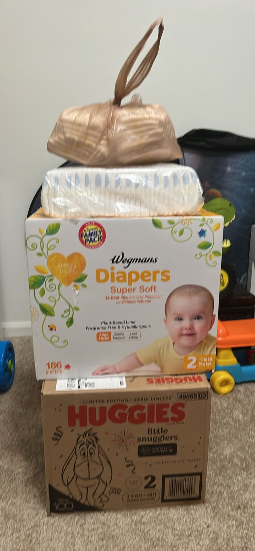 Size 2 diapers