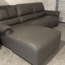 Leather Sectional