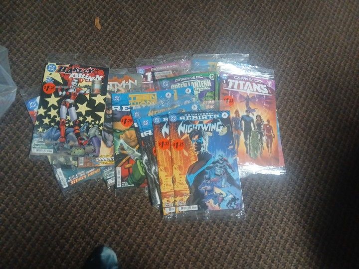 Dc Comic Book Lot