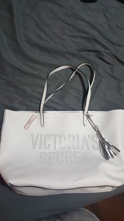 New Victoria secret white tote bag