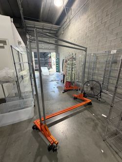 “Z” Heavy Duty Clothing Rack