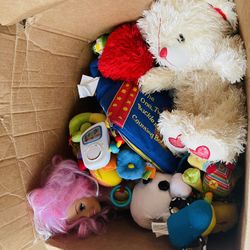 Kids Toys $20 Box Of Toys Slightly Used  Pet Free And Smoke Free Home