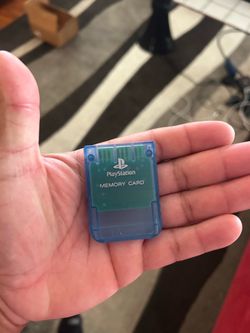 PlayStation 1 memory card