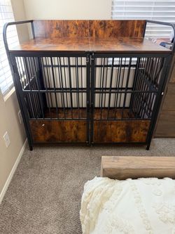 Big Wood Dog Crate