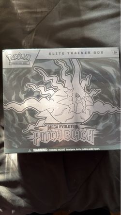 Pokémon Mega Evolution Pitch Black Elite Trainer Box