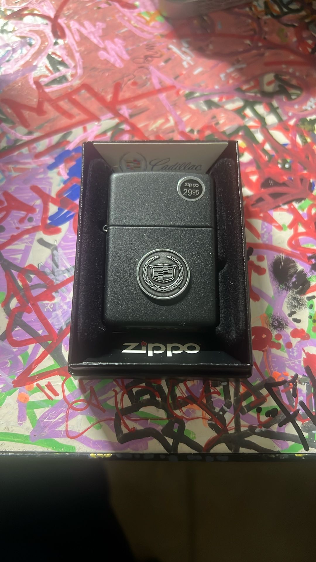 2006 Cadillac Zippo Lighter New In Box Never Fired