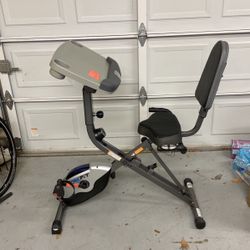 WorkFit Stationary Bike With Desk 