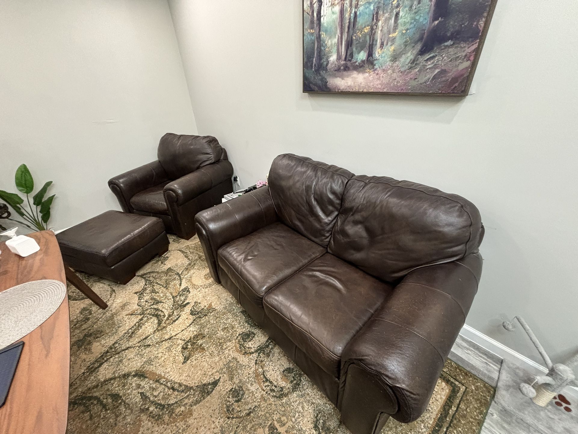 Two Seater Couch And Arm Chair