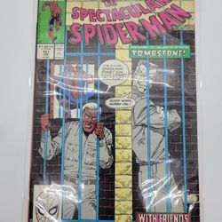 Marvel Comics The Spectacular Spiderman #151 The Long Awaited Return Of Tombstone Key Issue