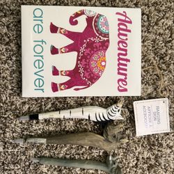 Decorative African Sign And Pens 