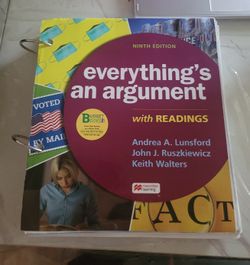 Everything's An Argument 9th Edition
