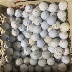 Crate Of Golf Balls Full