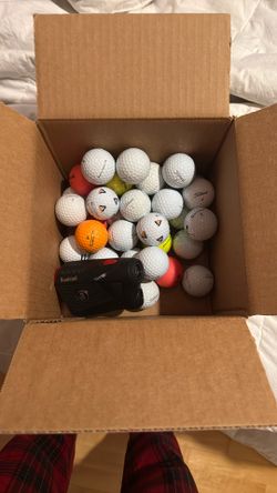 Range Finder And Golf Balls