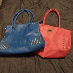 2 Large Tote Bags
