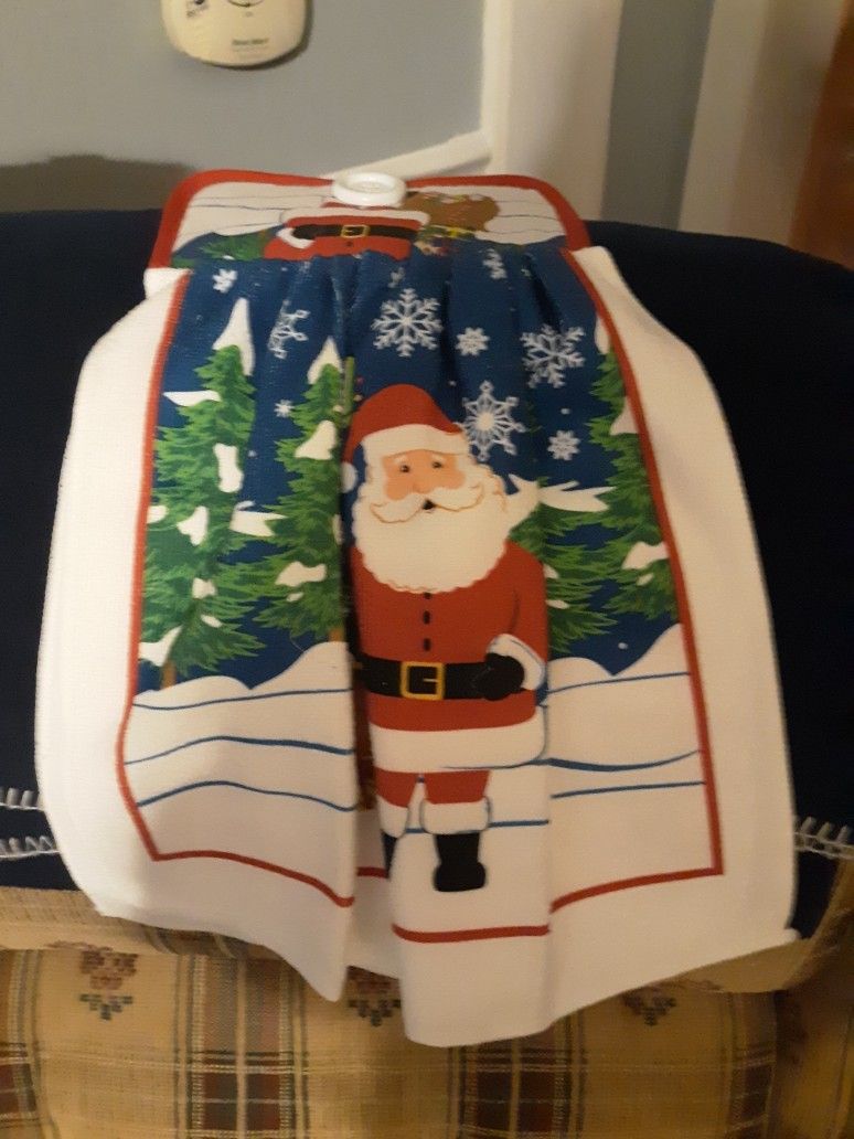 Handmade dishtowel With Potholder