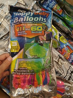 111pc  Self-Sealing Water Balloons