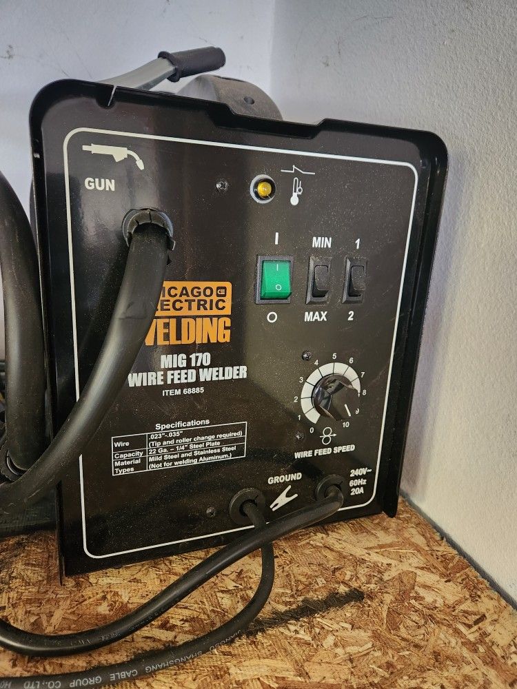 MIG 170 Flux Core Welder
