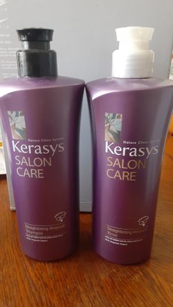 Kerasys salon care shampoo and rinse