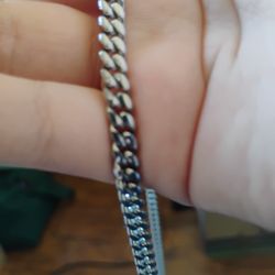 Gld Silver Cuban Link