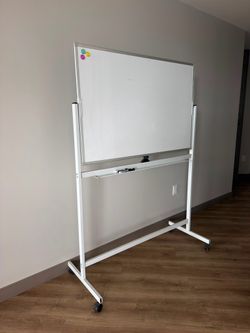 LARGE STAND UP WHITE BOARD