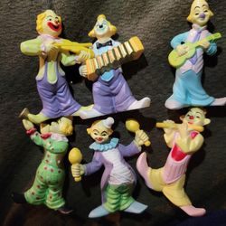 Plastic Clown Figurine 