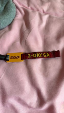 Escape Psycho Circus 2-Day GA Wristband