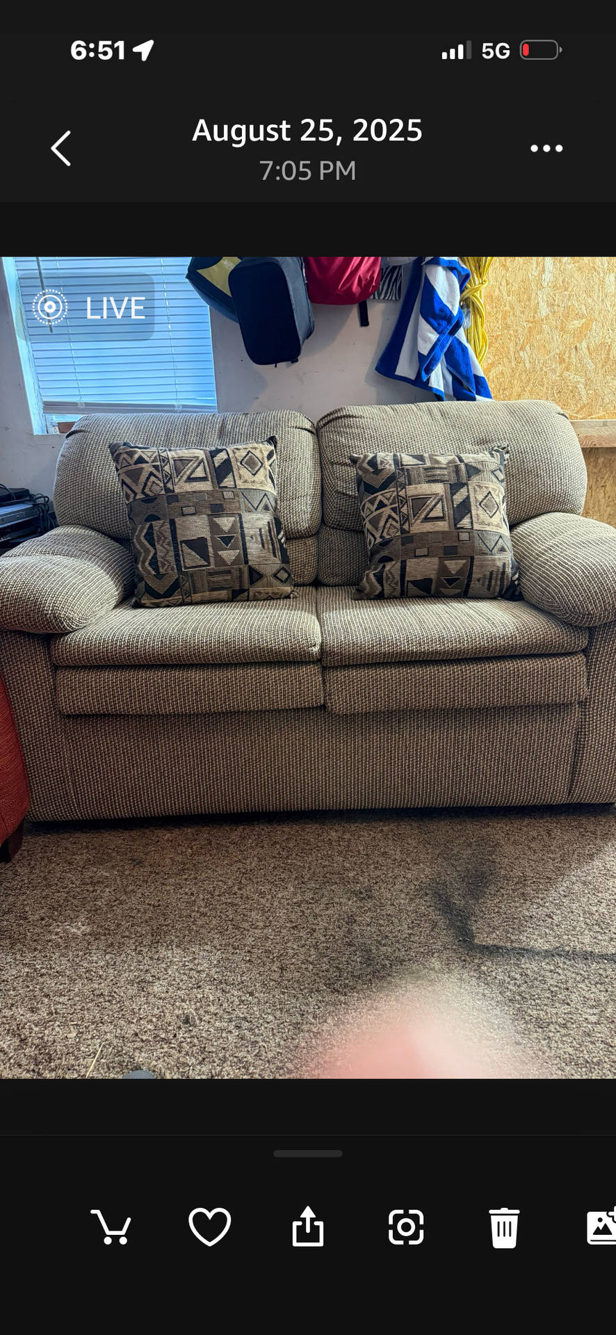 Loveseat for sale