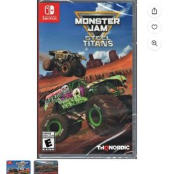 Nintendo Switch Monster jam Game 
