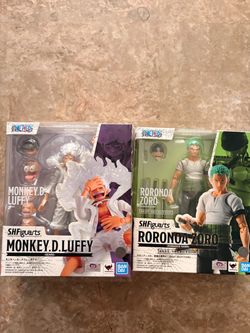 S.H. Figuarts One Piece Luffy Gear 5 & Zoro Set