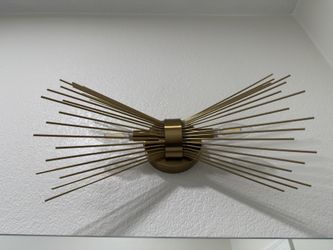 Fixture with Starburst Shade for Bedroom