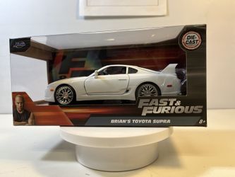 1995 Toyota Supra Diecast Model Car 1/24 Scale, New In the Box by Jada