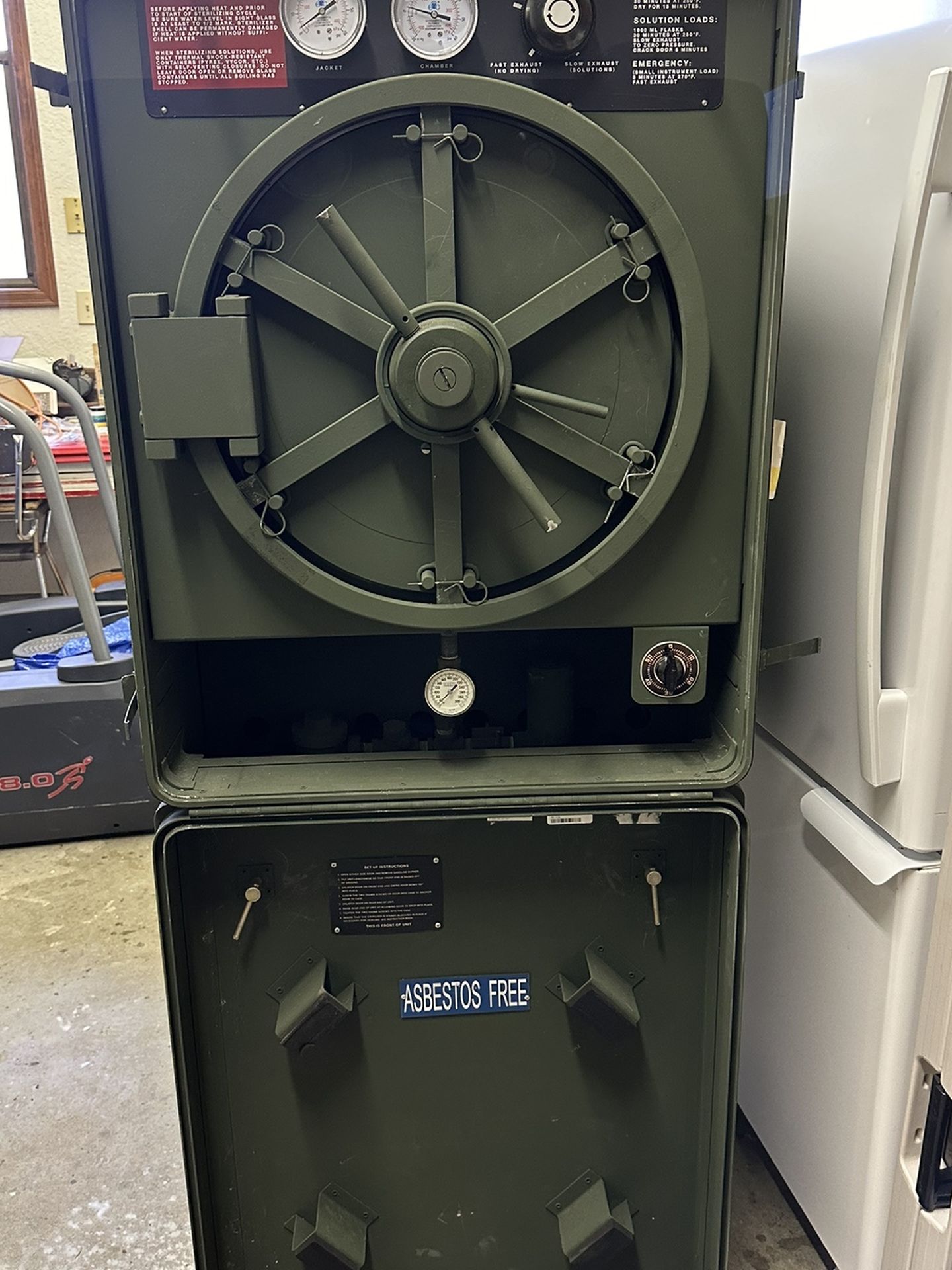 AUTOCLAVE STERILIZER: 118 Liter - Mushrooms, Canning. Refurb. Works Great!