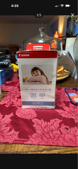 Canon Color Ink Paper Set KP-108IN 4X6 108 Sheets