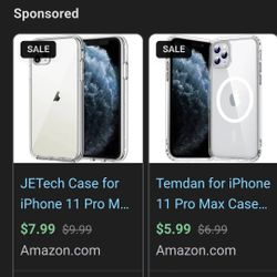 11 Pro Max Clear Case New 