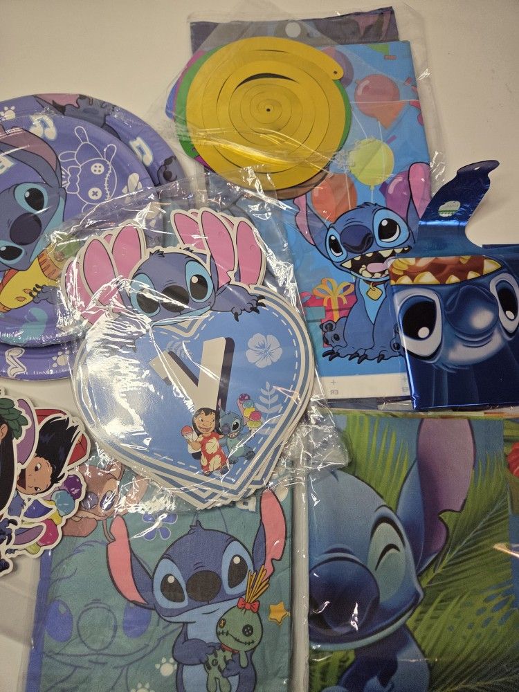 #5 Stitch Birthday Party Supplies