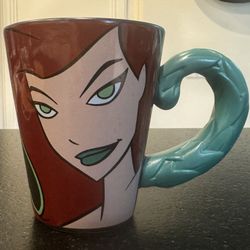 POISON IVY Warner Bros Studio Store 2000 Exclusive DC Comics Coffee Tea Mug