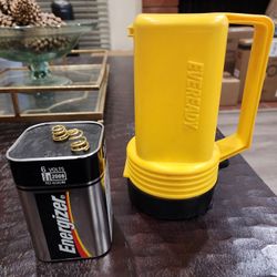 FREE Eveready Flashlight And Coleman Lantern