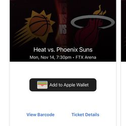 Miami Heat Ticket 