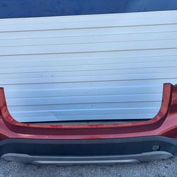 16-22 BMW X1 F48 REAR BUMPER COVER PANEL SHELL ASSEMBLY ORANGE OEM