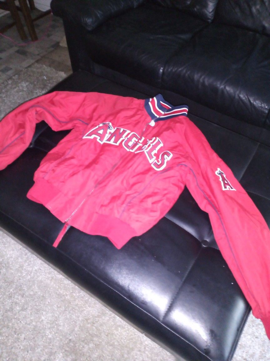 Size Small Angels Jacket Or Could Fit A Larger Child Zip Up Authentic Collection Made By Majestic And Great Condition