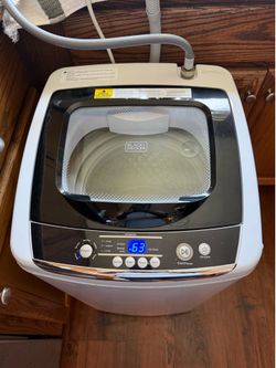 BLACK+DECKER 0.9 Cu. Ft. Portable Washer