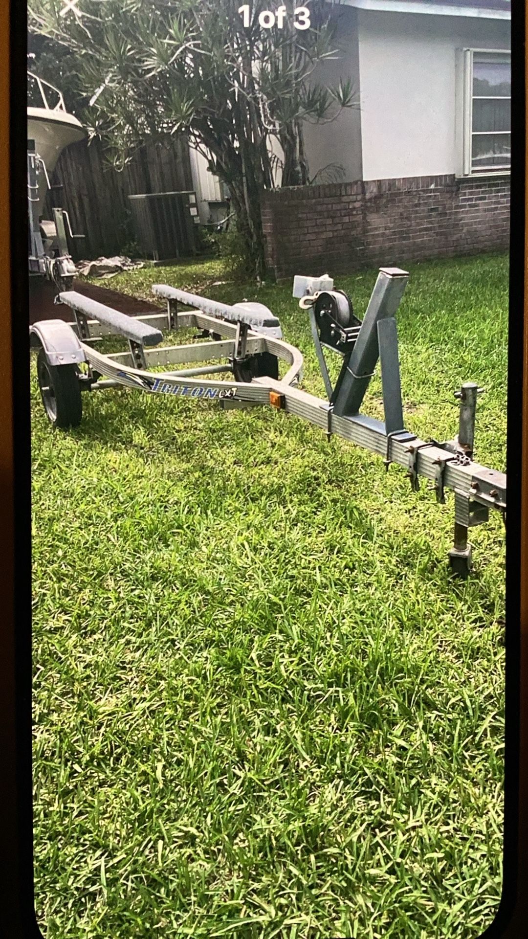 Aluminum Single Jet Ski Trailer.   Ready To Go Paper In Hand. 750.00