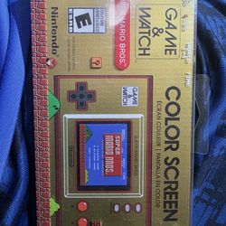 Nintendo Super Mario Bros Gamd N Watch